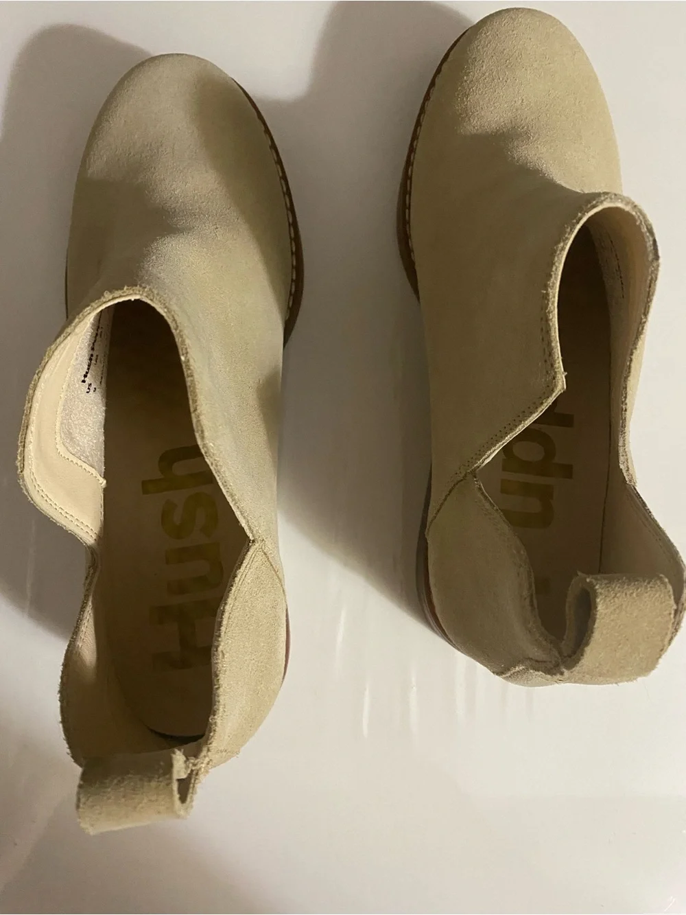 Hush Puppies Boots, Mazin Cayto Chelsea Ankle Boot, Suede Leather, Sz 9, EU 41